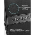 thumbnail image 4 of Police Virol 13" Laptop Sleeve in Black, 4 of 5