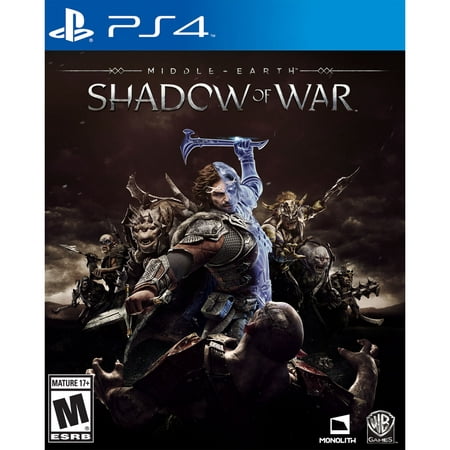 Middle Earth: Shadow of War Walmart Exclusive PlayStation 4 (Best Playstation Exclusive Games)