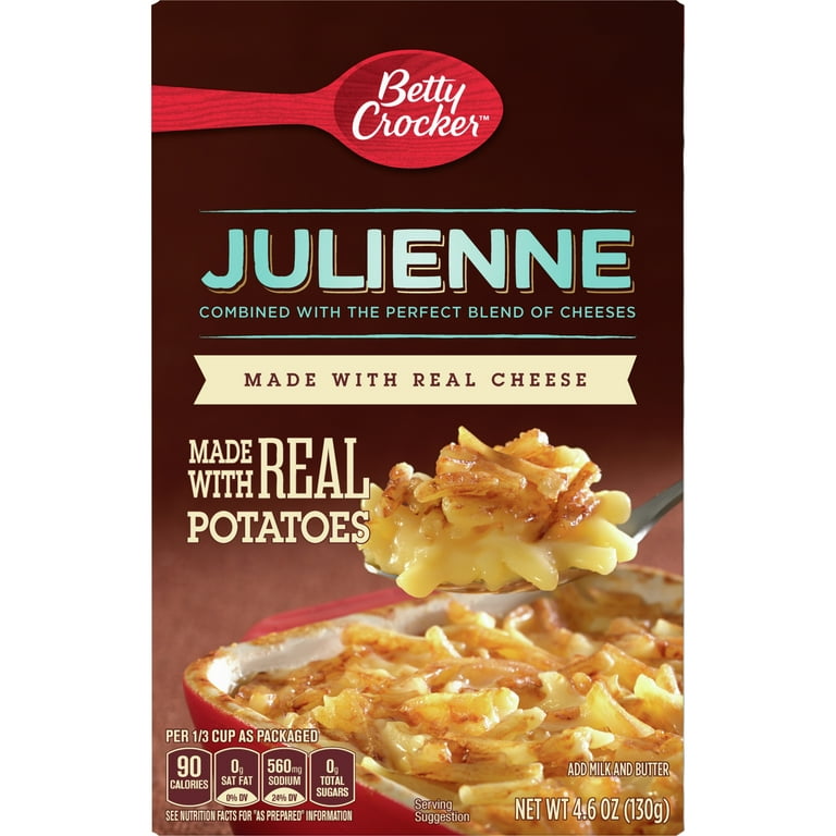 Betty Crocker Instant Cheesy Julienne Potatoes, Real Cheese