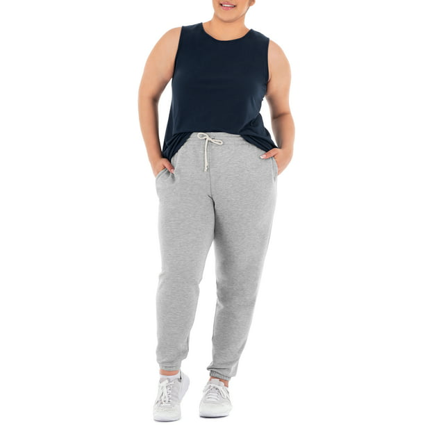Terra & Sky Women's Plus Size Fleece Sweatpant