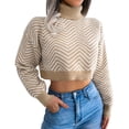 thumbnail image 1 of Chandail Col Roulé pour Femmes Manches Longues Décontracté Tricoté Doux Confortable Mode Hiver pour Dames, 1 of 8