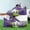 Purple M016, variant on OnyxTrek Unisex-Child Baseball Cleats Kids Softball Shoes Twist Buckle No-Tie Children's Soccer Shoes for Boys Girls Easy to Wear Sports Footwear
