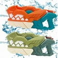 thumbnail image 1 of Pistola de agua con temática de dinosaurios | Campo de tiro de 32 pies | Capacidad de 20 oz | Acción de la bomba | Juguetes para fiestas en la piscina de verano | Niños de 8 a 12 años | A prueba de, 1 of 1