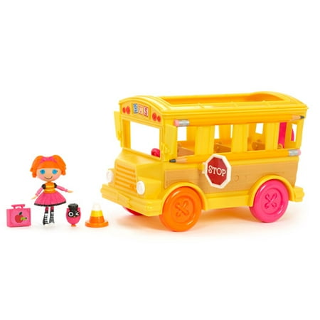 Mini Lalaloopsy Doll, Bea & Bea's School Bus