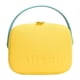 thumbnail image 1 of Estuche de tren de maquillaje, bolso organizador de maquillaje de viaje impermeable de PU para viajes a la playa amarillo, 1 of 9