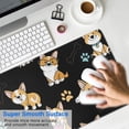 thumbnail image 4 of Long Mouse Pads for Desk,Cute Cartoon Corgi Desk Mats on Top Of Desks, Desk Mouse Pad Extra Large with 3mm Non-Slip Base and Stitched Edge for Gaming,Office,Work,Home 31.5"x11.8", 4 of 6