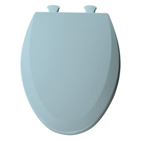 Bemis 500EC 464 Dresden Blue Easy Clean Round Closed Front Toilet Seat