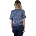thumbnail image 2 of ToBeInStyle Women's Short Sleeve Hacci Sweater, 2 of 7