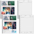 thumbnail image 1 of 4 Pcs Carbonless Student Lab Notebook 8.5" x 11" Chemistry Laboratory Notebook 50 Sets of Duplicate Pages 100 Sheets Total Scientific Grid Pages with, 1 of 6