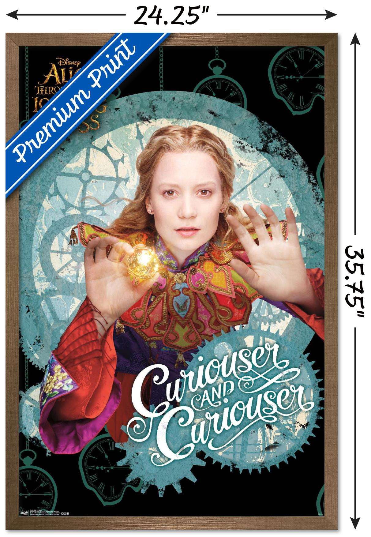 Disney Alice Through the Looking Glass - Alice Wall Poster, 22.375" x 34", Framed