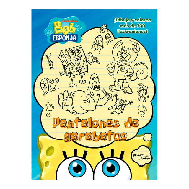 Bob Esponja Pantalones de Garabatos Planeta Libro de Bolsillo Libros Interés General 1A
