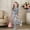 Grey, variant on Trendfront Girls Bowknot Print Outfit Set Crew Neck Short Sleeve Shirt Summer 2 Piece Casual Fashion Playwear Set for Girls Trendy Clothing Style Clothes Set