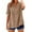 Beige, variant on Clearance Sales Summer Soft Fashion Blouses Tops Loose Shirt Top Stand Solid Color Sleeve Collar Casual Women's Shirt Women's Shirt Womens Summer Tops