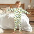 thumbnail image 6 of joogoo Cute Turtles 2 Piece Long Sleeve Tee and Pants Cotton Pajama Set 8Y, 6 of 7
