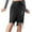 Black, variant on Maoxin Womens Skirts Women's Casual Denim High Waisted Hip Hugging Skirt ,Black,L