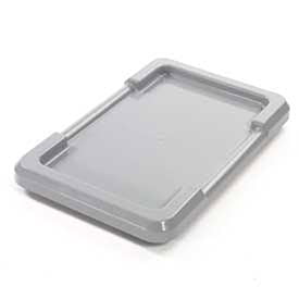 - Gray Lid For Cross Stack And Nest Tote, Lot of 6