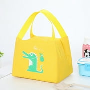 Adults Kids Portable Waterproof Lunch Bags Cooler School Office Insulated Lunch Box Tote Bag