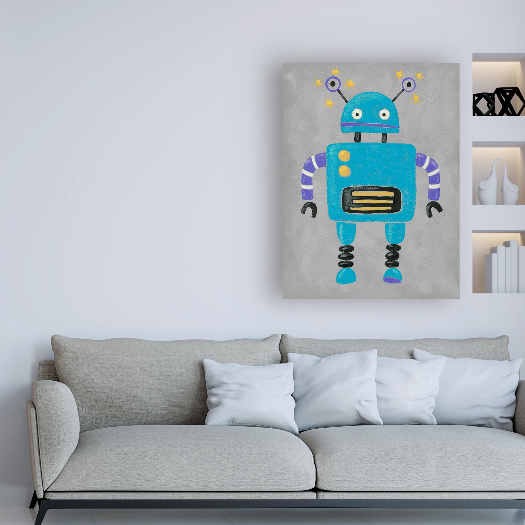 Trademark Fine Art 'Take me to your Leader I' Canvas Art by Chariklia Zarris