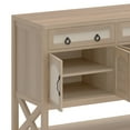 thumbnail image 6 of Craftian Kitchen Buffet Cabinet with Adjustable Shelf & Doors, Storage Cabinet with Drawers, Oak, 6 of 8