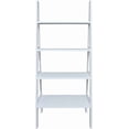 thumbnail image 6 of YounGG 100% Solid Wood 4-Shelf Ladder Bookcase, Standard, 60" H, White, 6 of 9