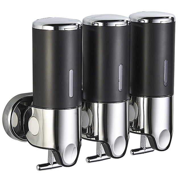 Dispensador de Ducha montado en la Pared, dispensador de jabón líquido Recargable para el hogar, baño, Cocina, Hotel, Restaurante Dispensación de loci&o