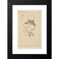 thumbnail image 2 of Édouard Manet 16x24 Black Modern Framed Museum Art Print Titled - Portrait of Charles Baudelaire, in Profile (1862), 2 of 5