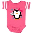 thumbnail image 3 of Inktastic Penguin Girl Snowflakes Girls Baby Bodysuit, 3 of 5