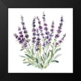 thumbnail image 2 of Robinson, Carol 12x12 Black Modern Framed Museum Art Print Titled - Lavender Botanical II, 2 of 5