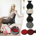 thumbnail image 6 of 360 Swivel Seat Cushion Car Chair Rotating Pad Mobility Aid for Elderly Non-Slip Foam Base Office Home Use 16x16in, 6 of 9