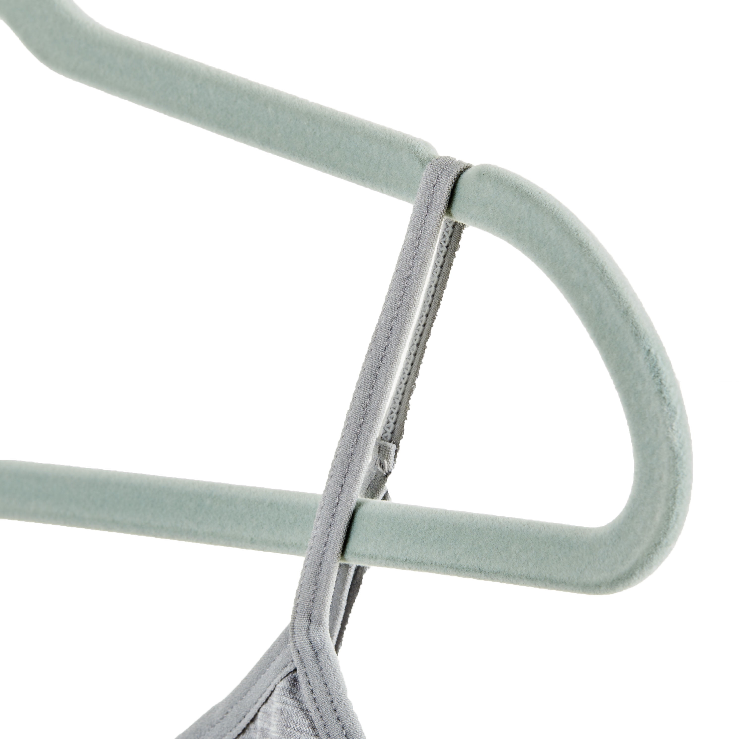 Better Homes & Gardens Velvet Adult Clothing Hangers, 100 Pack, Green, Non-Slip, Space Saving