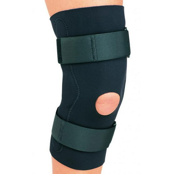ProCare Knee Brace, Large, Hook and Loop Strap Closure, 20.5 to 23 Inch Thigh Circumference, 1 Count