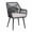 Black & Cross Back, variant on JOIVI 7-Piece Outdoor Dining Set, Patio Dining Set for 4-6 People with 55"-71" Expandable Table and Rattan Chairs, Wicker Dining Furniture for Deck, Backyard (Straight-line Back Chair)