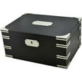 thumbnail image 2 of Quality Importers HUM-100IS Ironsides 100 Cigar Humidor With Metal Corner Protectors, 2 of 3