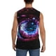 thumbnail image 4 of Fotbe v Men's Camiseta sin Mangas Estampada para Hombres, Playera Casual para Gimnasio, Entrenamiento, Playa-Small, 4 of 7