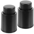 thumbnail image 3 of Shisuyan 2Pcs Wine Vacuum Plugger Useful Wine Stopper Wine Cork Keep Wine Fresh Tool, 3 of 8