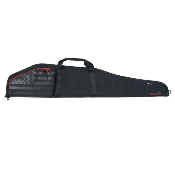 Allen Company 48 In Lincoln Lockable Gun Case, Black with Flag