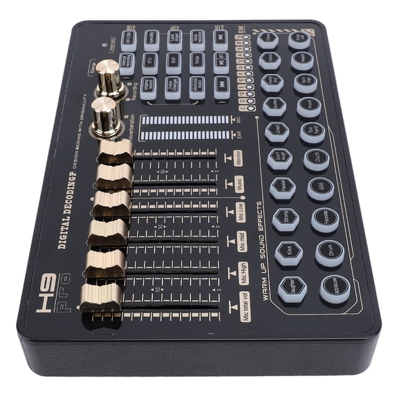 Tablero De Tarjetas De Sonido, Placa De Sonido Profesional Portátil Optimizar La Salida De Sonido Para Karaoke