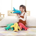 thumbnail image 3 of Shisuyan Peluche en Forme d'Avion de Dessin Animé 40cm Coussin Poupée Adorable Jouet Peluche pour Enfants Rouge, 3 of 9