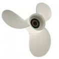 thumbnail image 1 of Boat Prop, 3 Blades Rust Resistant Aluminum Outboard Motor Propeller  For 4HP 5HP, 1 of 8