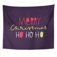 thumbnail image 1 of JSDART Text for Merry Christmas Bright Multi Colored Letters Modern Lettering Hand Wall Art Hanging Tapestry Home Decor for Living Room Bedroom Dorm 51x60 inch, 1 of 2
