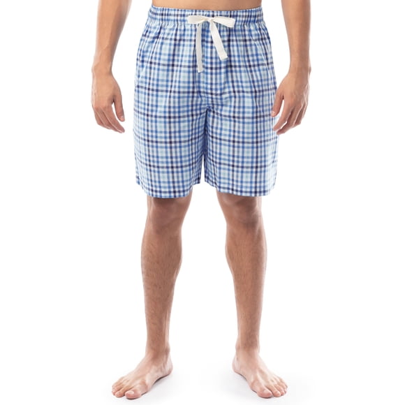 Pantalones Cortos para Dormir IZOD de Popelina Estampada con Ajuste Relajado para Hombre
