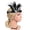 Black, variant on Women's 1920S Flapper Black Headband Party Headpiece Black One Size