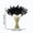 Black, variant on 20pcs Bunny Tail Grass, Dried Flower Stems for Vase, Boho Home Decor for Living Room, Table Centerpiece, Indoor Party Decoration, Vase Filler for Farmhouse and Rustic Style