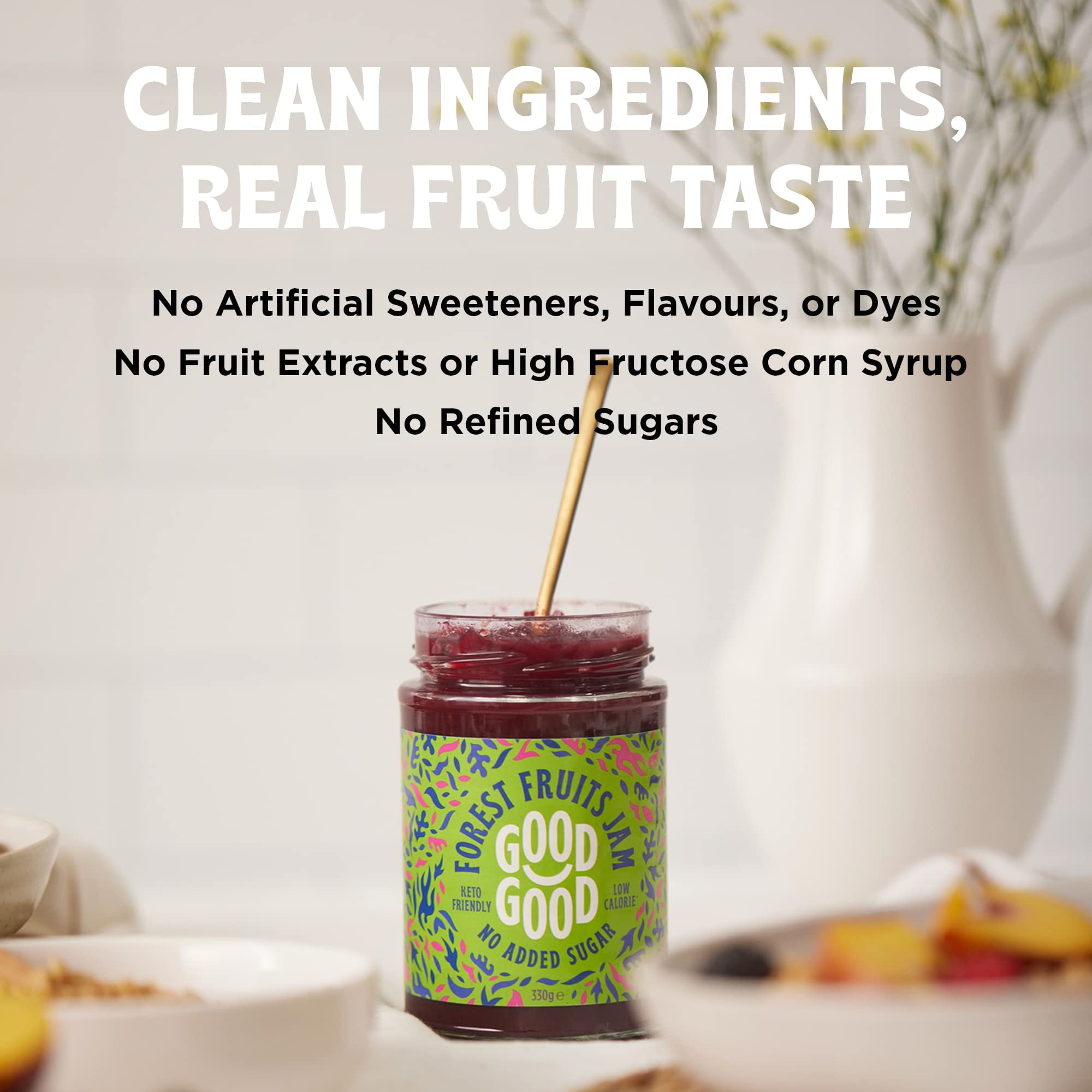 Good Good Jam Fruits Sweet Forest 12 oz (Pack of 6)