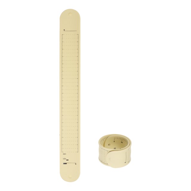 Unique Bargains Silicone Memo Wrist Band 20cm 8 Inch Measure 238mm x 29mm Point Line, Yellow, 2 Pieces