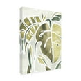 thumbnail image 2 of Trademark Fine Art 'Batik Leaves II' Canvas Art by June Erica Vess, 2 of 4