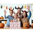 thumbnail image 7 of BOOHIT Large Halloween Gift Basket for Kids Cute Baby Candy Storage Bin Women Decor(Handprint Blood Stains), 7 of 7