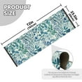 thumbnail image 5 of Yayeee Runner Rug for Bedroom 2'x6' Machine Washable Hallway Non Slip Mat, Beautiful Leaves Pattern, 5 of 8