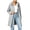 Gray-sweatshirt, variant on Aezemi Women Outdoor Hooded Sweatshirts Full Zip Knee Length Drawstring Fashion Comfy Outfits Coat Trendy Long Sleeve Zip up Workout Casual Tunic Hoodie Blouses with Pockets XXL
