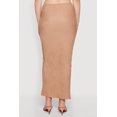 thumbnail image 4 of Women's Textured Knit Twist Front Asymmetrical Slit Skirt, 4 of 4